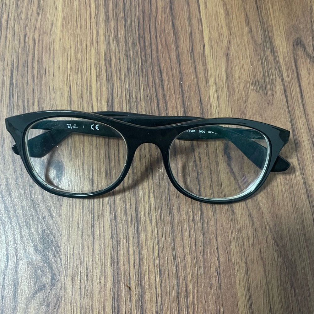 Ray Ban Glasses- Eyeglass Frames With Case And Cl… - image 1